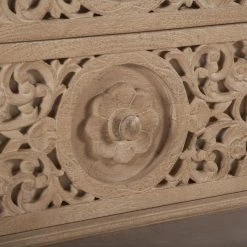 World Interiors Bedroom Haveli Traditional Handcarved Dresser