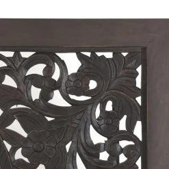 World Interiors Haveli Traditional Handcarved Bed Bedroom