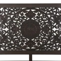 World Interiors Haveli Traditional Handcarved Bed Bedroom