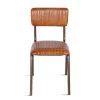 World Interiors Hudson Stitched Leather Dining Chair