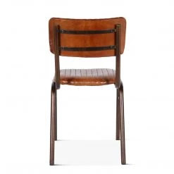 World Interiors Hudson Stitched Leather Dining Chair 10 World Interiors Hudson Stitched Leather Dining Chair