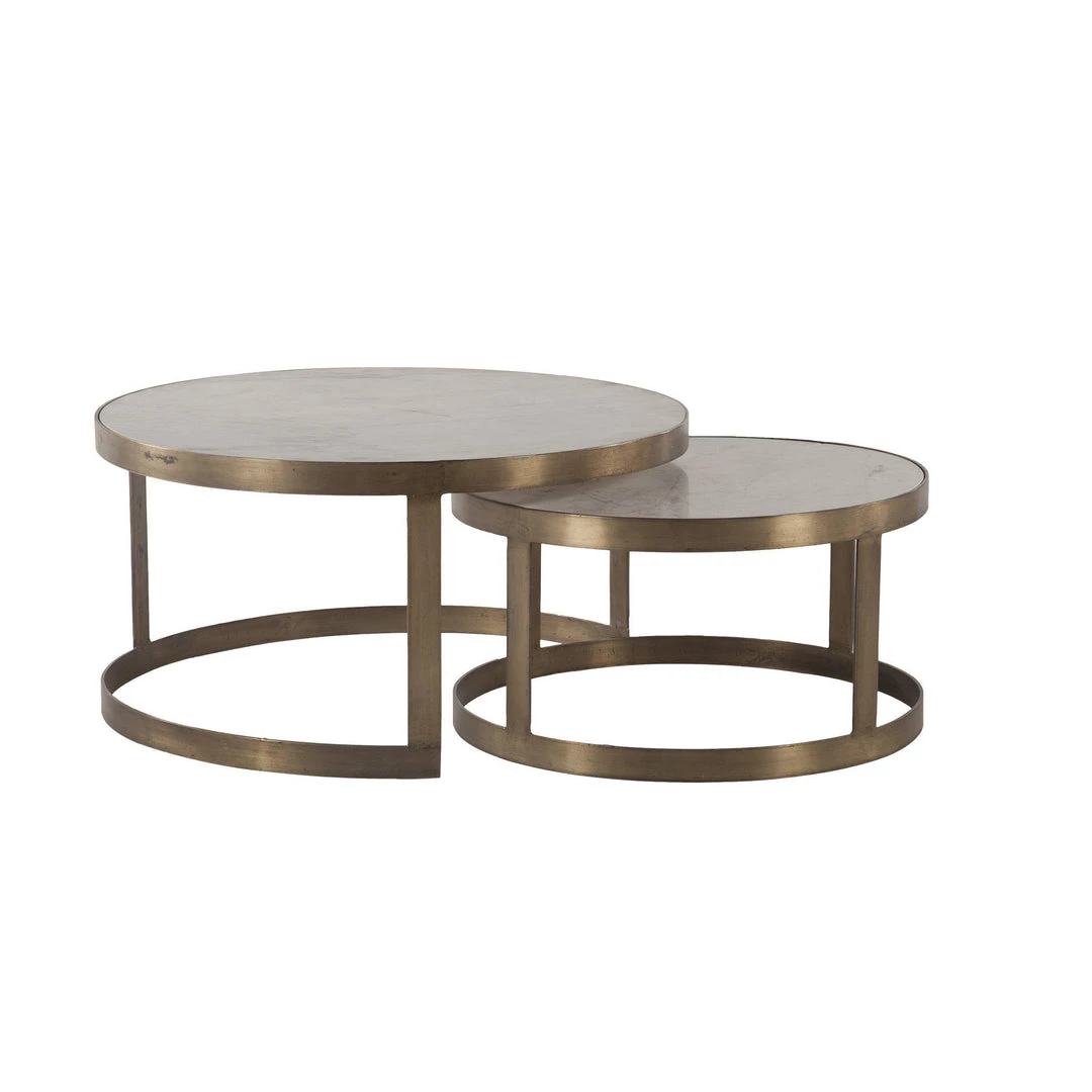 World Interiors Leonardo Nesting Circular Coffee Tables 3 World Interiors Leonardo Nesting Circular Coffee Tables