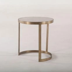 World Interiors Living Room Leonardo Nesting Circular Side Tables