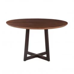 World Interiors Dining Room Mapai Mid-Century Modern Round Dining Table