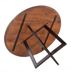 World Interiors Dining Room Mapai Mid-Century Modern Round Dining Table