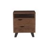 World Interiors Nottingham Modern Nightstand Bedroom