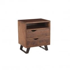 World Interiors Nottingham Modern Nightstand Bedroom