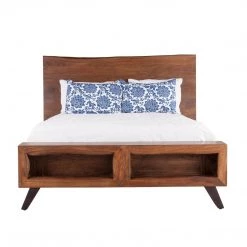 World Interiors Nottingham Modern Live Edge Bed Bedroom