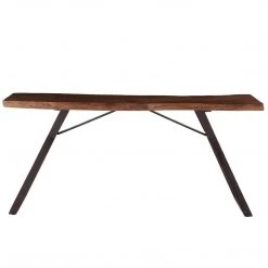 World Interiors Nottingham Modern Live Edge Console Table