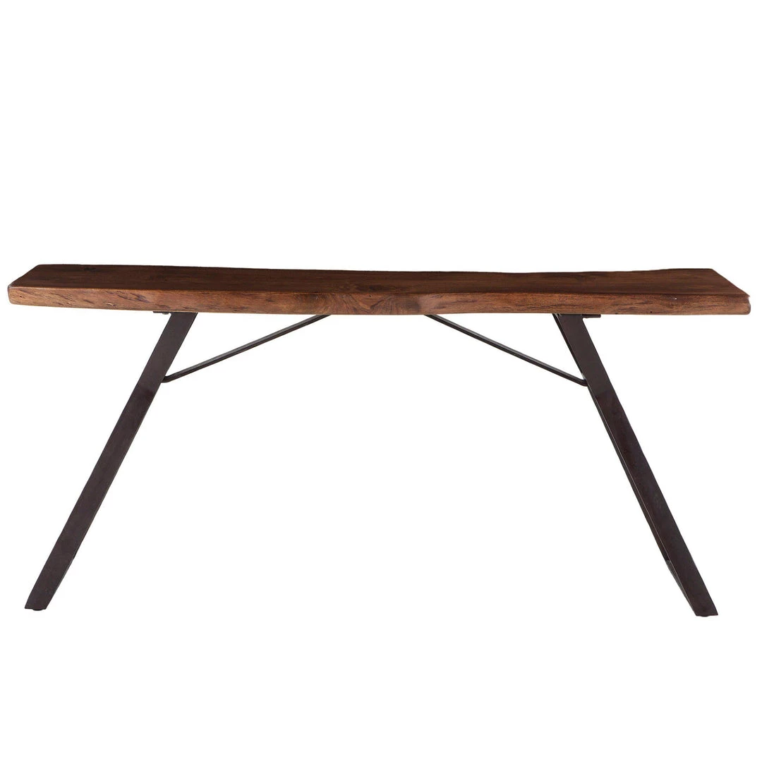World Interiors Nottingham Modern Live Edge Console Table 3 World Interiors Nottingham Modern Live Edge Console Table