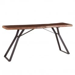 World Interiors Nottingham Modern Live Edge Console Table