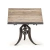 World Interiors Desks & Shelving Sterling Adjustable Reclaimed Teak Drafting Desk