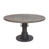 World Interiors Sterling Round Reclaimed Teak Dining Table