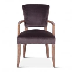 World Interiors Portia Upholstered Armchair Dining Room
