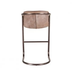 World Interiors Chiavari Industrial Modern Leather Barstool 48 World Interiors Chiavari Industrial Modern Leather Barstool
