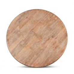 World Interiors Pengrove Modern Farmhouse Round Dining Table