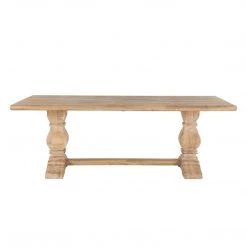 World Interiors Pengrove Modern Farmhouse Rectangular Dining Table