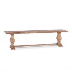 World Interiors Pengrove Modern Farmhouse Dining Bench Dining Room