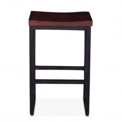 World Interiors Amici Acacia Wood Counter Stool