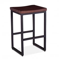 World Interiors Amici Acacia Wood Counter Stool