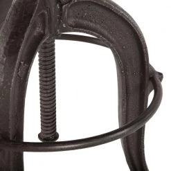 World Interiors Paxton Rustic Industrial Adjusting Stool Dining Room