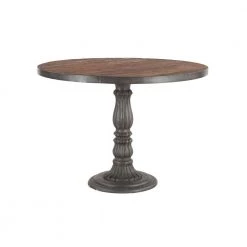 World Interiors Paxton Rustic Industrial Bistro Table