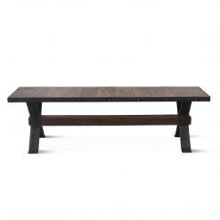 World Interiors Dining Benches Paxton Reclaimed Teak Dining Bench