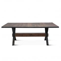 World Interiors Dining Room Paxton Reclaimed Teak Dining Table