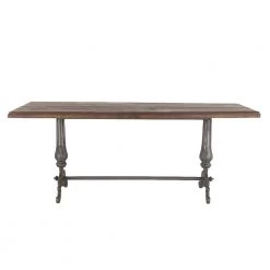 World Interiors Dining Room Regina French Industrial Dining Table