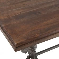 World Interiors Dining Room Regina French Industrial Dining Table