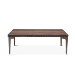 World Interiors Vallarta 48-Inch Two Tone Mango Wood Coffee Table Living Room