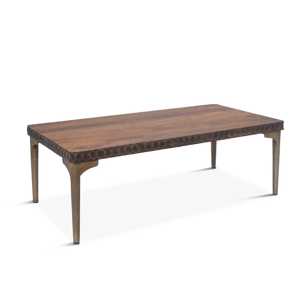 World Interiors Vallarta 48-Inch Two Tone Mango Wood Coffee Table Living Room 4 World Interiors Vallarta 48-Inch Two Tone Mango Wood Coffee Table Living Room