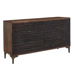 World Interiors Vallarta Two Tone Mango Wood Dresser