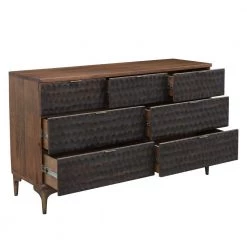 World Interiors Vallarta Two Tone Mango Wood Dresser