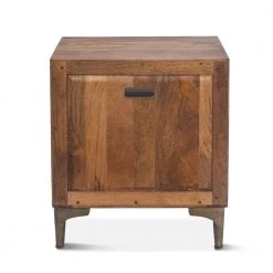 World Interiors Bedroom Vallarta 24-Inch Two Tone Mango Wood Night Chest