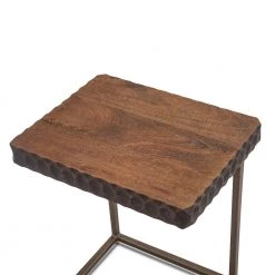 World Interiors Living Room Vallarta Two Tone Mango Wood Modern Side Table 8 World Interiors Living Room Vallarta Two Tone Mango Wood Modern Side Table