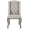 World Interiors Portia Wing Back Formal French Dining Chair