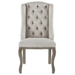 World Interiors Portia Wing Back Formal French Dining Chair