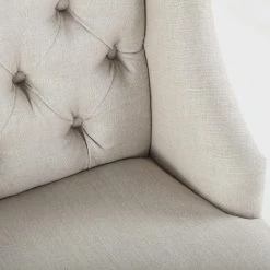 World Interiors Portia Wing Back Formal French Dining Chair