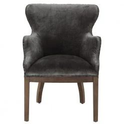 World Interiors Charles Modern Velvet Club Chair
