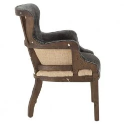 World Interiors Charles Modern Velvet Club Chair