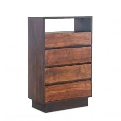 World Interiors Palermo Live Edge Tall Dresser Bedroom
