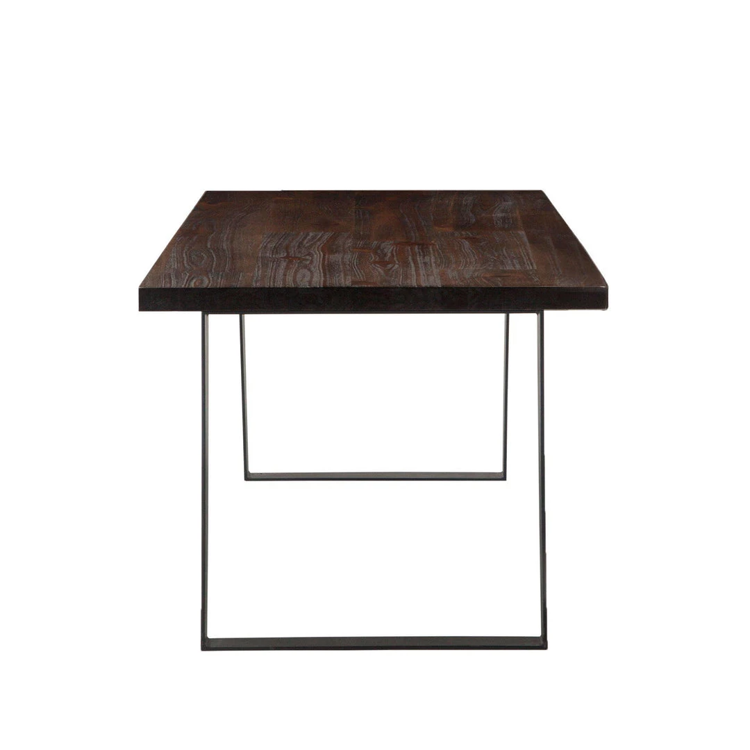 World Interiors Dining Room Bruges Industrial Modern Dining Table 5 World Interiors Dining Room Bruges Industrial Modern Dining Table