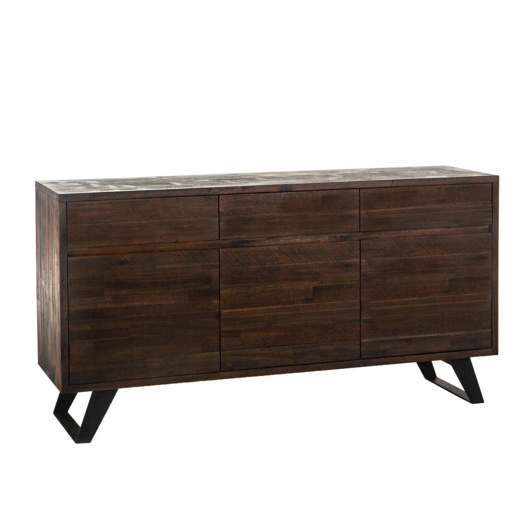 World Interiors Dining Room Bruges Industrial Modern Sideboard 4 World Interiors Dining Room Bruges Industrial Modern Sideboard