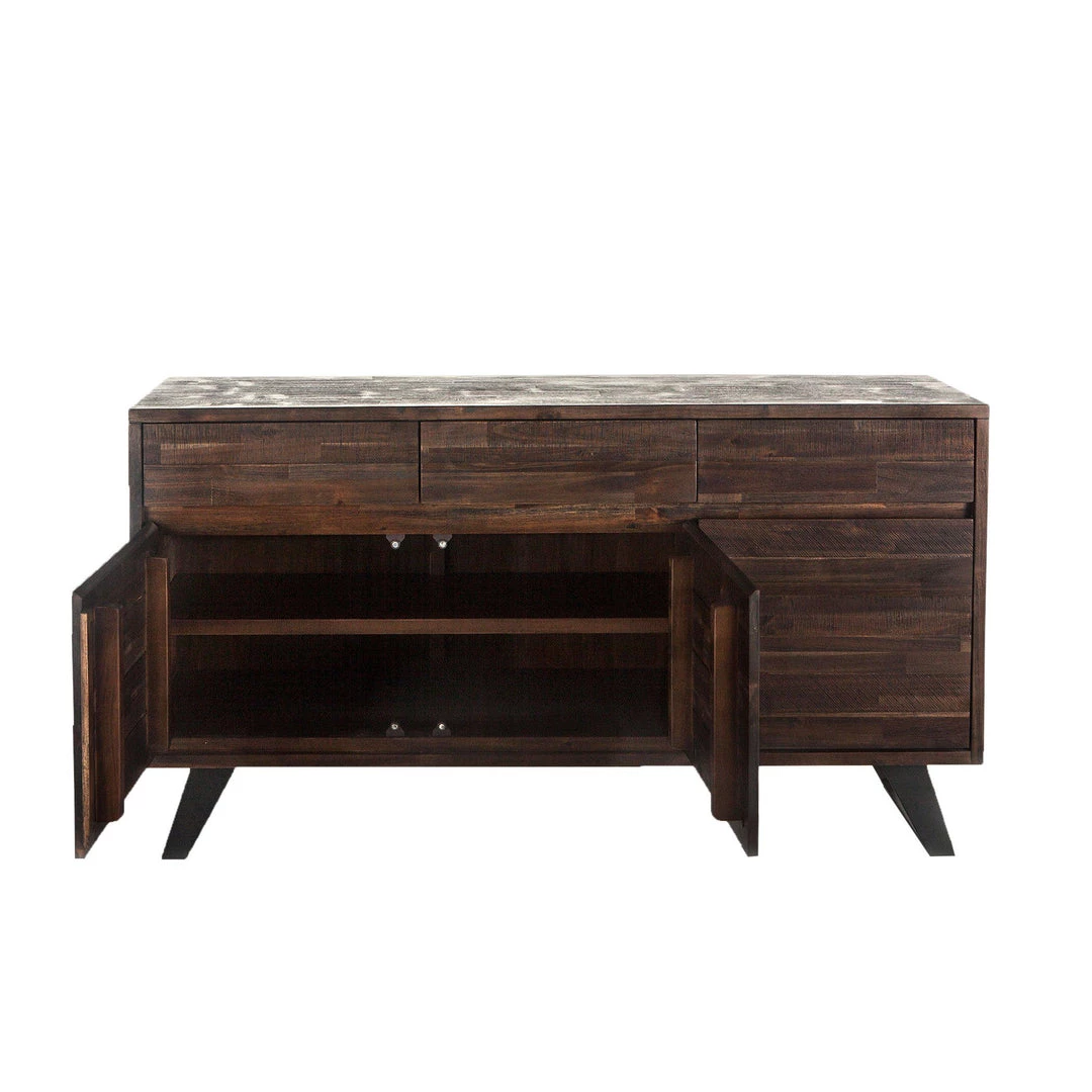 World Interiors Dining Room Bruges Industrial Modern Sideboard 6 World Interiors Dining Room Bruges Industrial Modern Sideboard