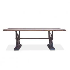 World Interiors Dining Room Sterling Reclaimed Teak Wood Dining Table