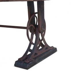 World Interiors Dining Room Sterling Reclaimed Teak Wood Dining Table