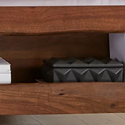 World Interiors Nottingham Modern Live Edge Bed Bedroom