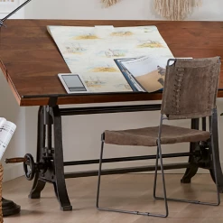 World Interiors Dining Room Melbourne Industrial Modern Suede Dining Chair