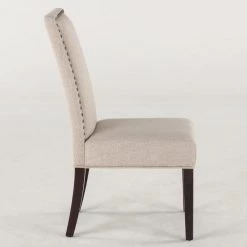 World Interiors Jona Studded Parson's Dining Chair 29 World Interiors Jona Studded Parson's Dining Chair